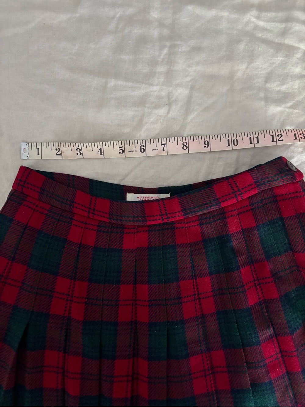 Vintage Pendleton Lindsay Tartan Wool Skirt - Excellent Condition - Picture 4 of 4